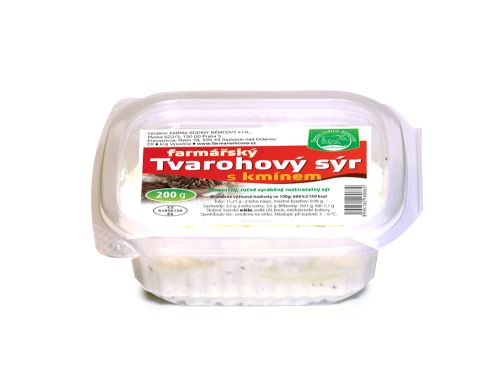 Tvarohový sýr s kmínem 200g